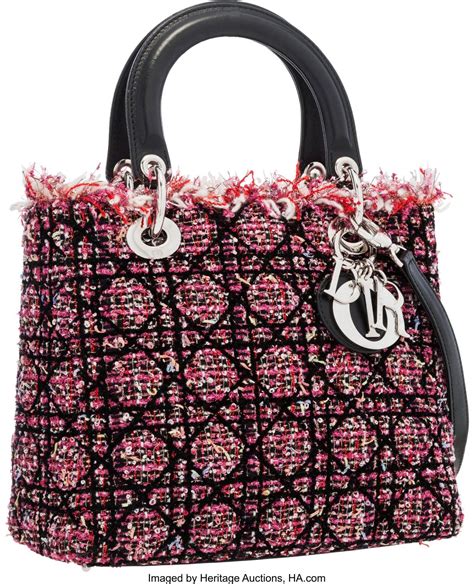 tweed DIOR Women Bags 